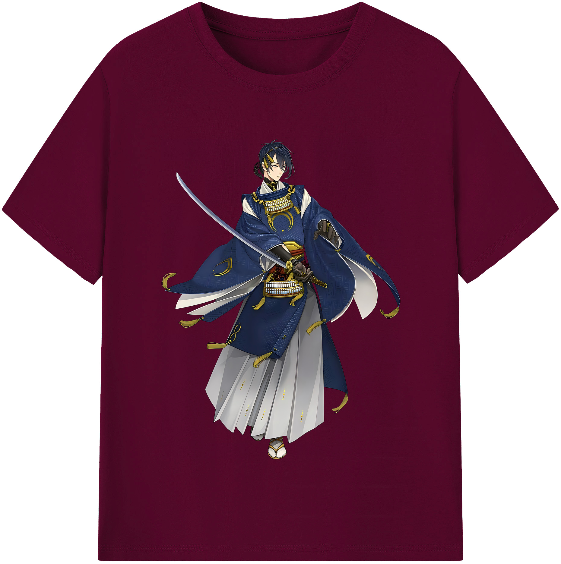 （画像用） 刀剣乱舞 Touken Ranbu レディースカジュアルプリントTシャツ（綿100％）